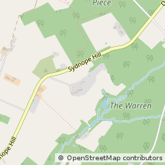 Map of Matlock, Derbyshire