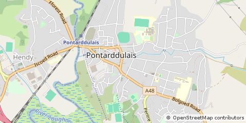 Map of Swansea