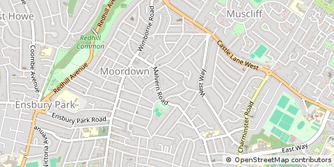 Map of Bournemouth