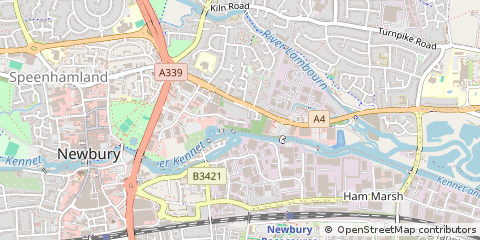 Map of Newbury