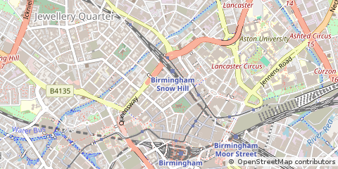Map of Birmingham