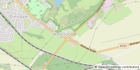 Map of Wishaw