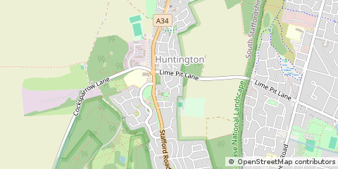 Map of Cannock