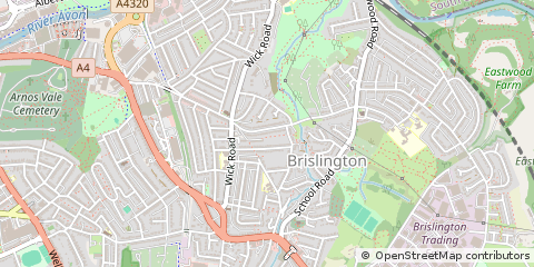 Map of Bristol