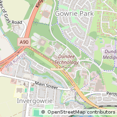 Map of Dundee