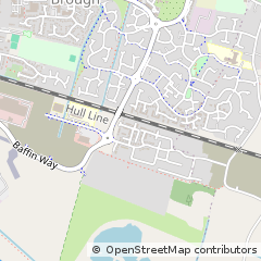 Map of Brough, East Yorkshire