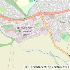 Map of Buckingham, Buckinghamshire