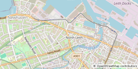 Map of Edinburgh
