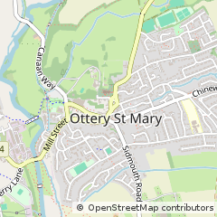 Map of Ottery ST Mary