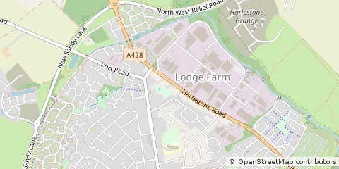 Map of Northampton