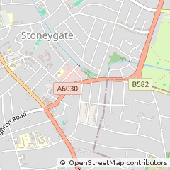 Map of Leicester