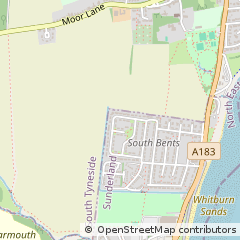 Map of Sunderland