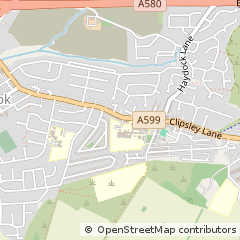 Map of ST. Helens, Merseyside