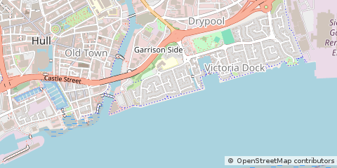 Map of Hull