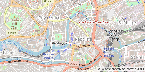 Map of Bristol, Avon
