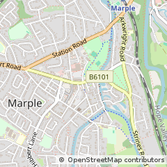 Map of Stockport