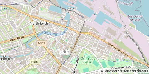 Map of Edinburgh