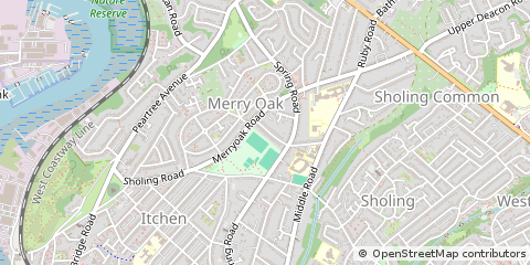 Map of Southampton