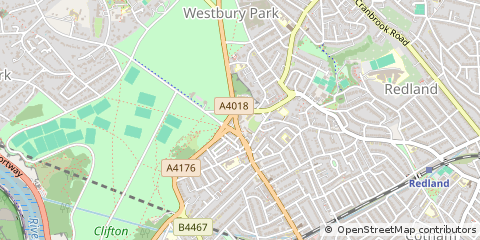 Map of Bristol