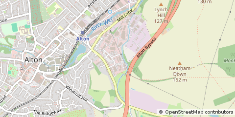 Map of Alton