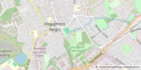 Map of Houghton Regis