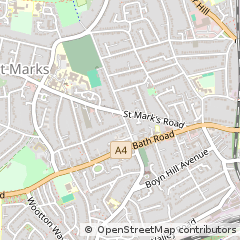 Map of Maidenhead, Berkshire