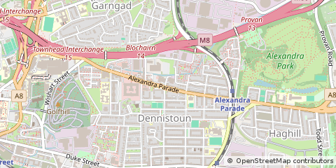 Map of Glasgow