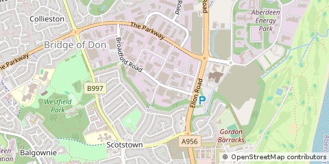 Map of Aberdeen
