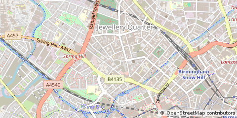 Map of Birmingham