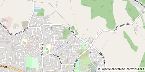 Map of Thatcham, Berkshire