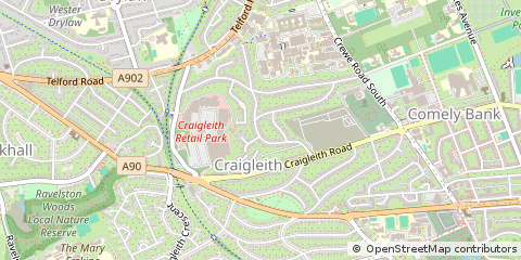 Map of Edinburgh