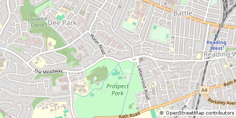 Map of Reading