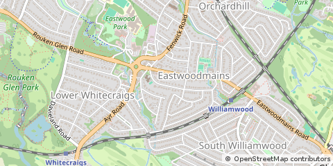 Map of Glasgow