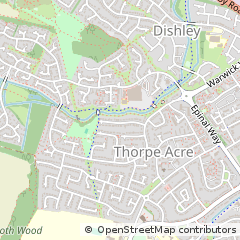Map of Loughborough