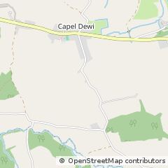 Map of Carmarthen