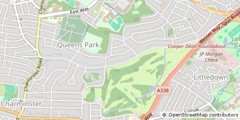 Map of Bournemouth