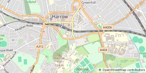 Map of Harrow