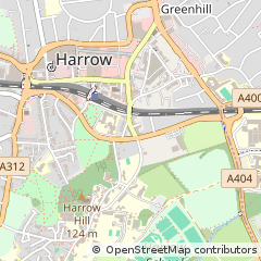 Map of Harrow