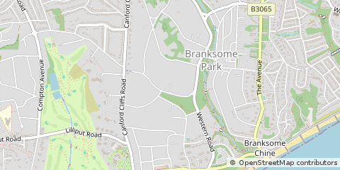 Map of Poole