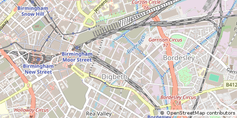 Map of Birmingham
