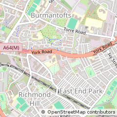 Map of Leeds