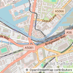 Map of Salford
