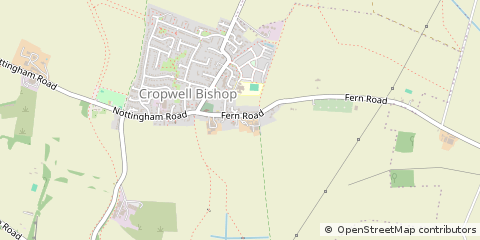 Map of Nottinghamshire