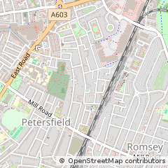 Map of Cambridge, Cambridgeshire