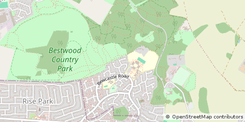 Map of Nottingham