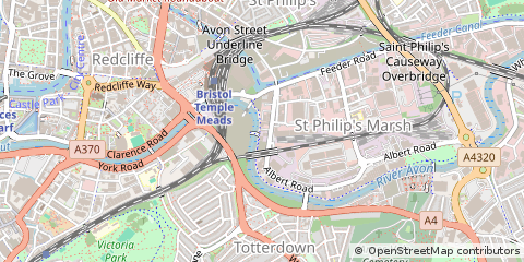 Map of Bristol