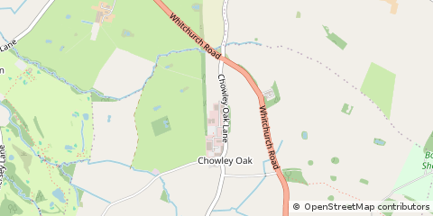 Map of Chester, Cheshire