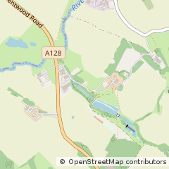 Map of Brentwood, Essex