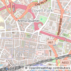 Map of Leeds