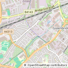 Map of Swindon
